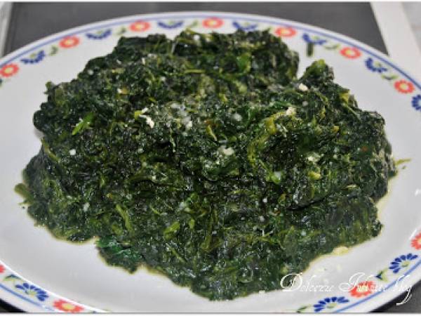 CONTORNO: SPINACI IN PADELLA