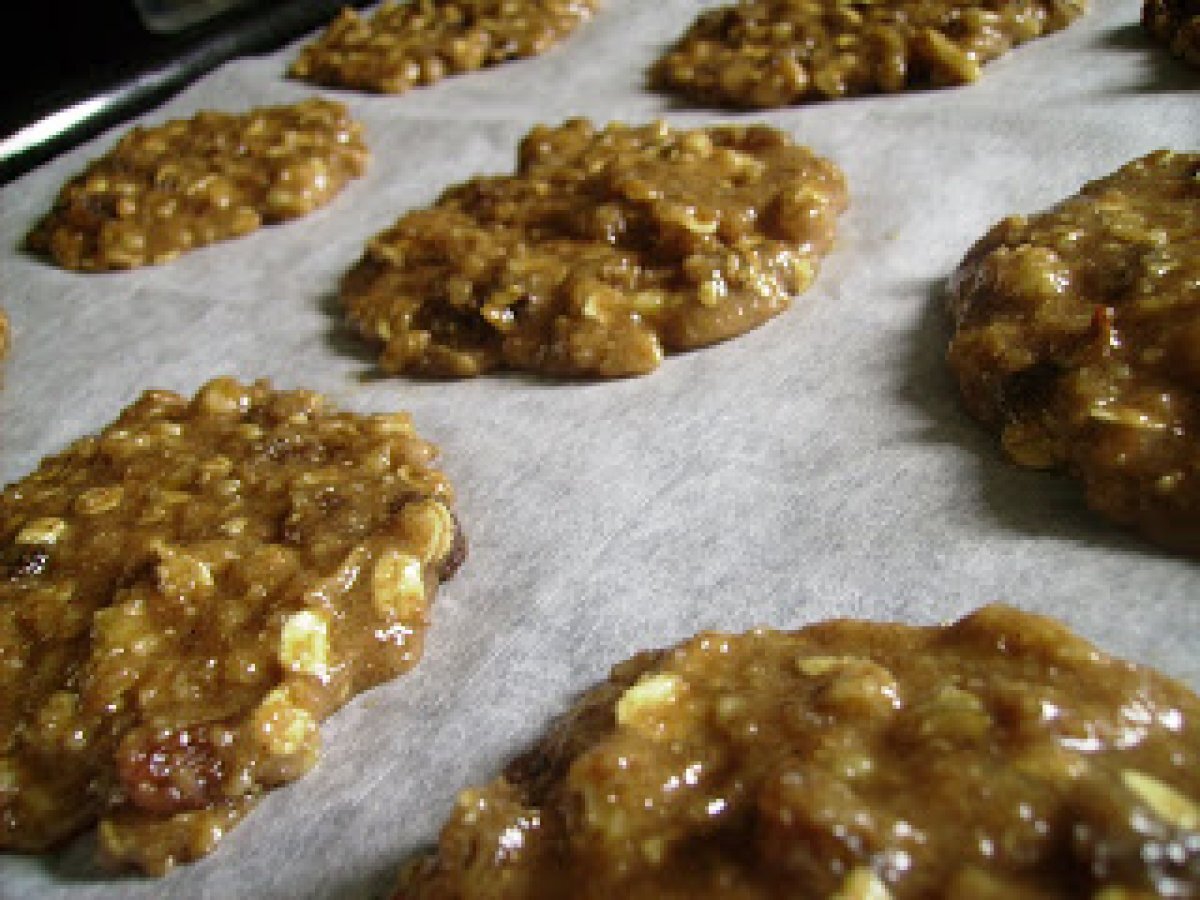 Cookie integrali con noci, uvetta e cannella - foto 2