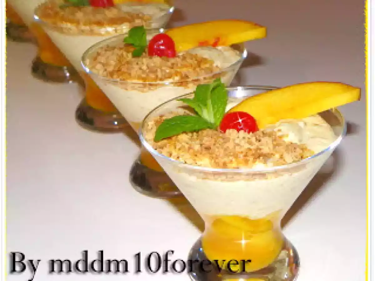 COPPE OLIMPIA CON PESCHE SCIROPPATE