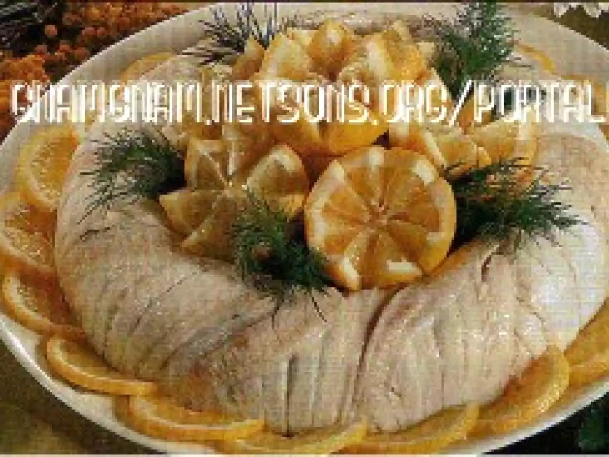 Corona di filetti di sogliola