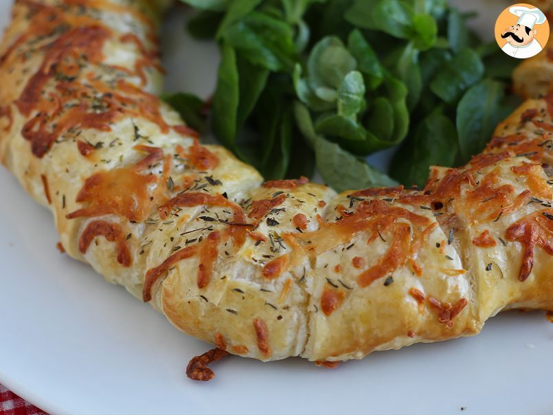 Corona di sfoglia con salmone, foto 3