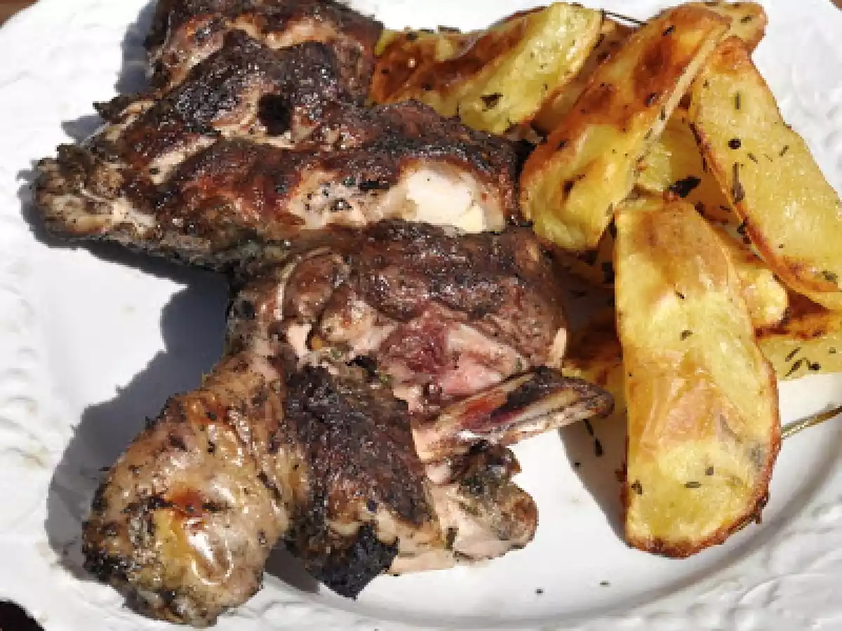 Cosce di pollo alla diavola