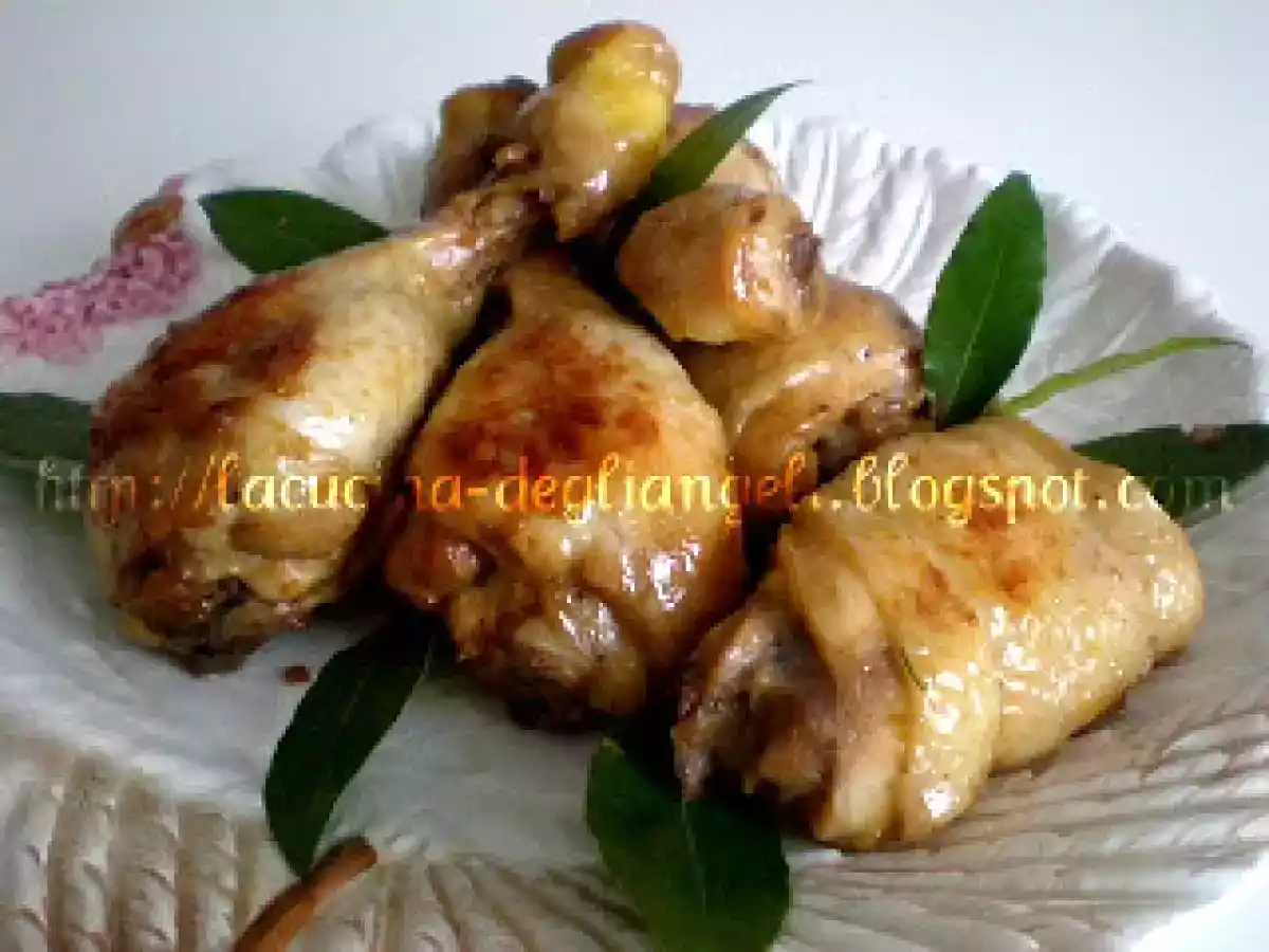 Coscette di pollo alla birra scura