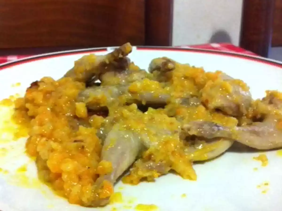 Coscette di quaglia all'arancia