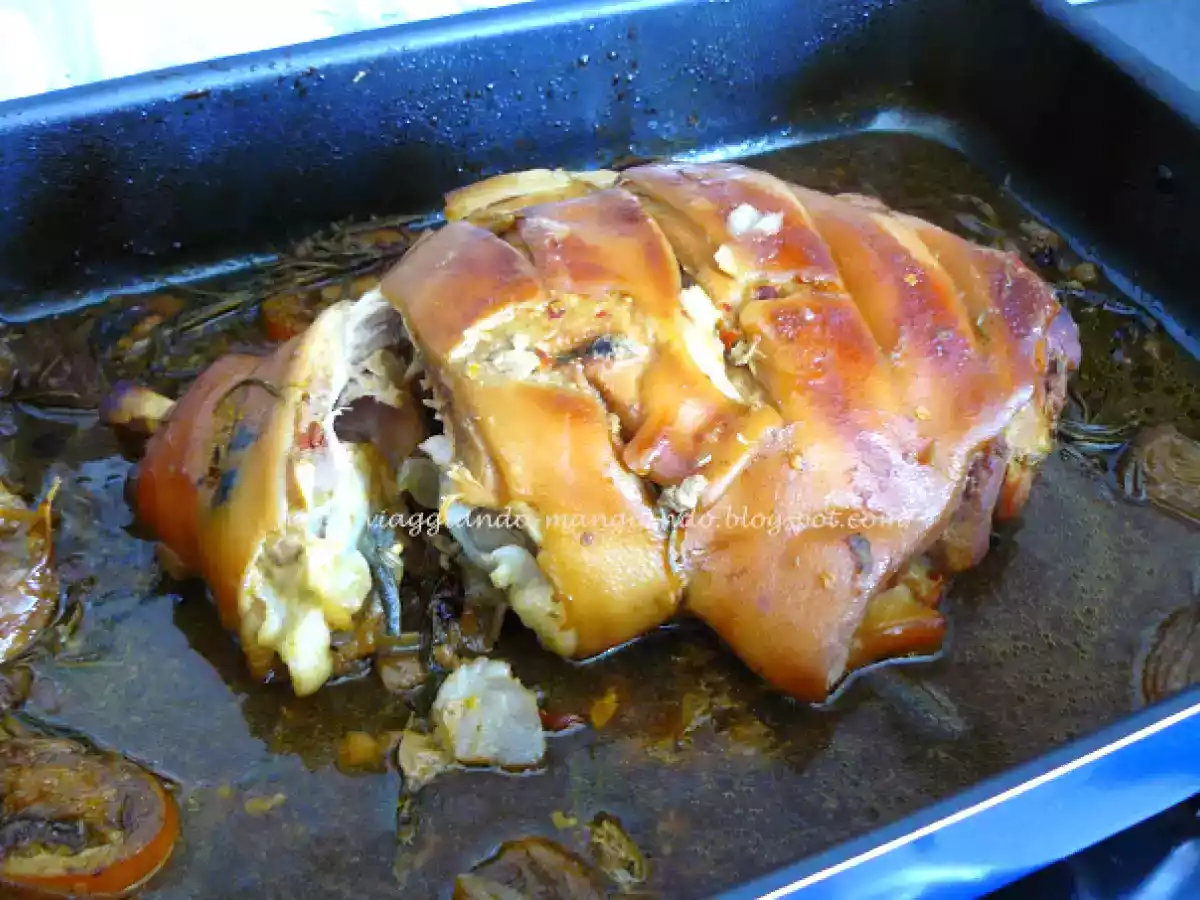 COSCIOTTO DI MAIALE AL FORNO