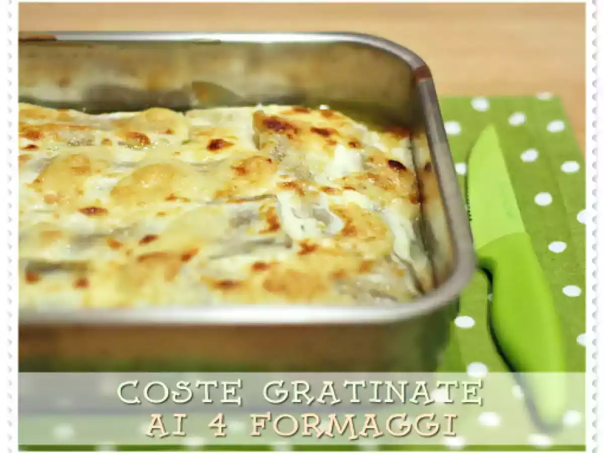 Coste gratinate ai 4 formaggi per WHB#271 - foto 2
