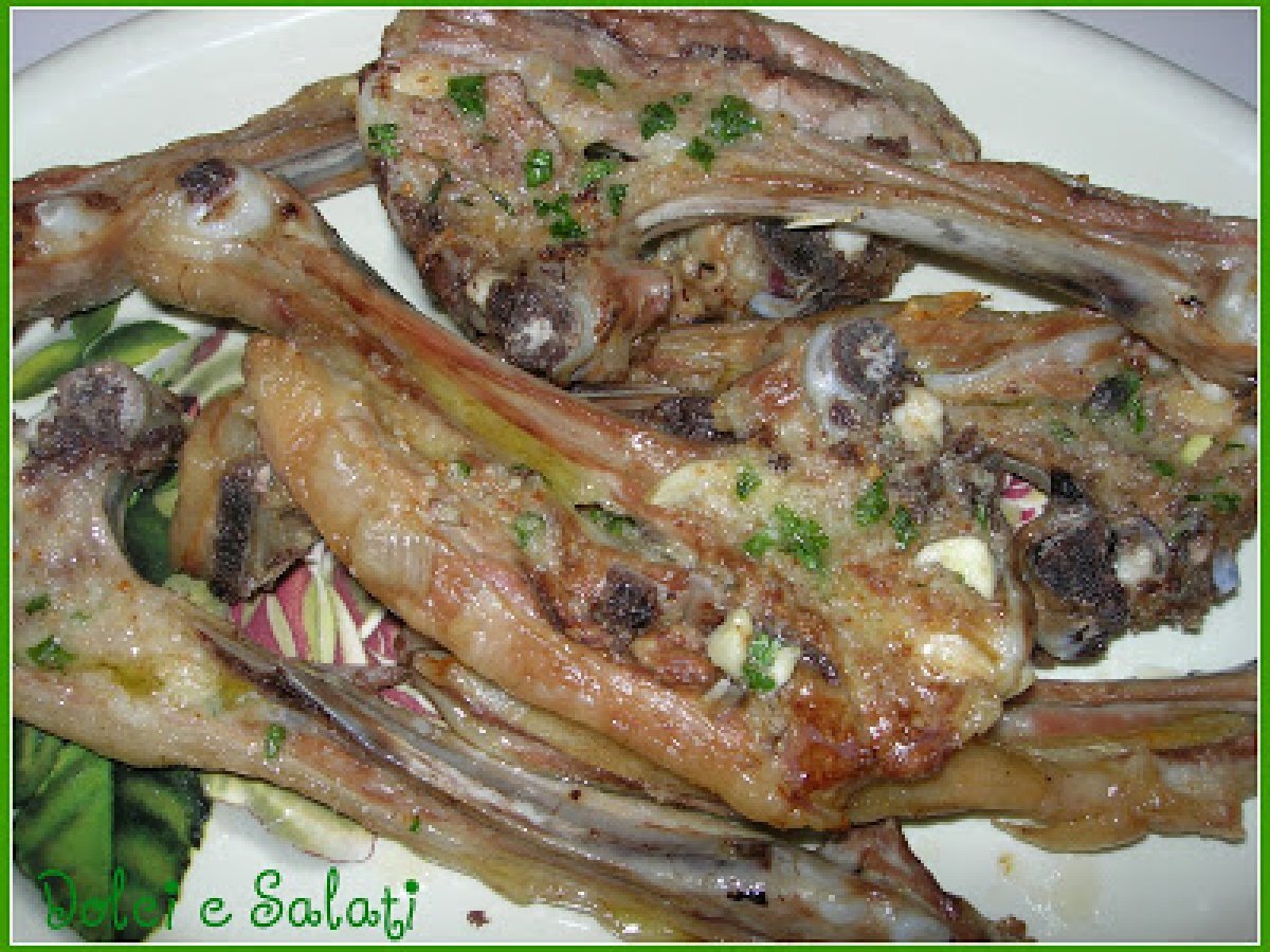 ricetta per costolette di agnello