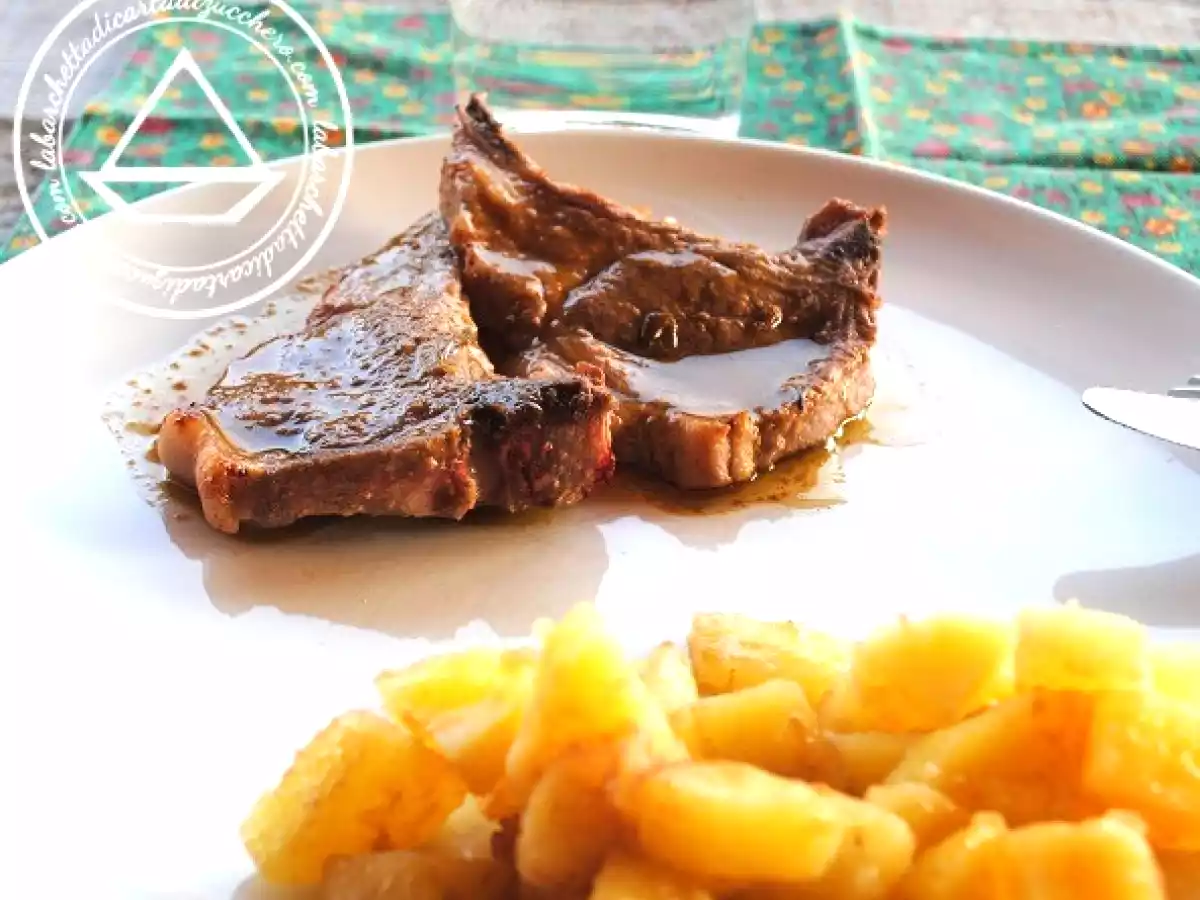 Costolette di agnello alla senape e santoreggia - foto 2