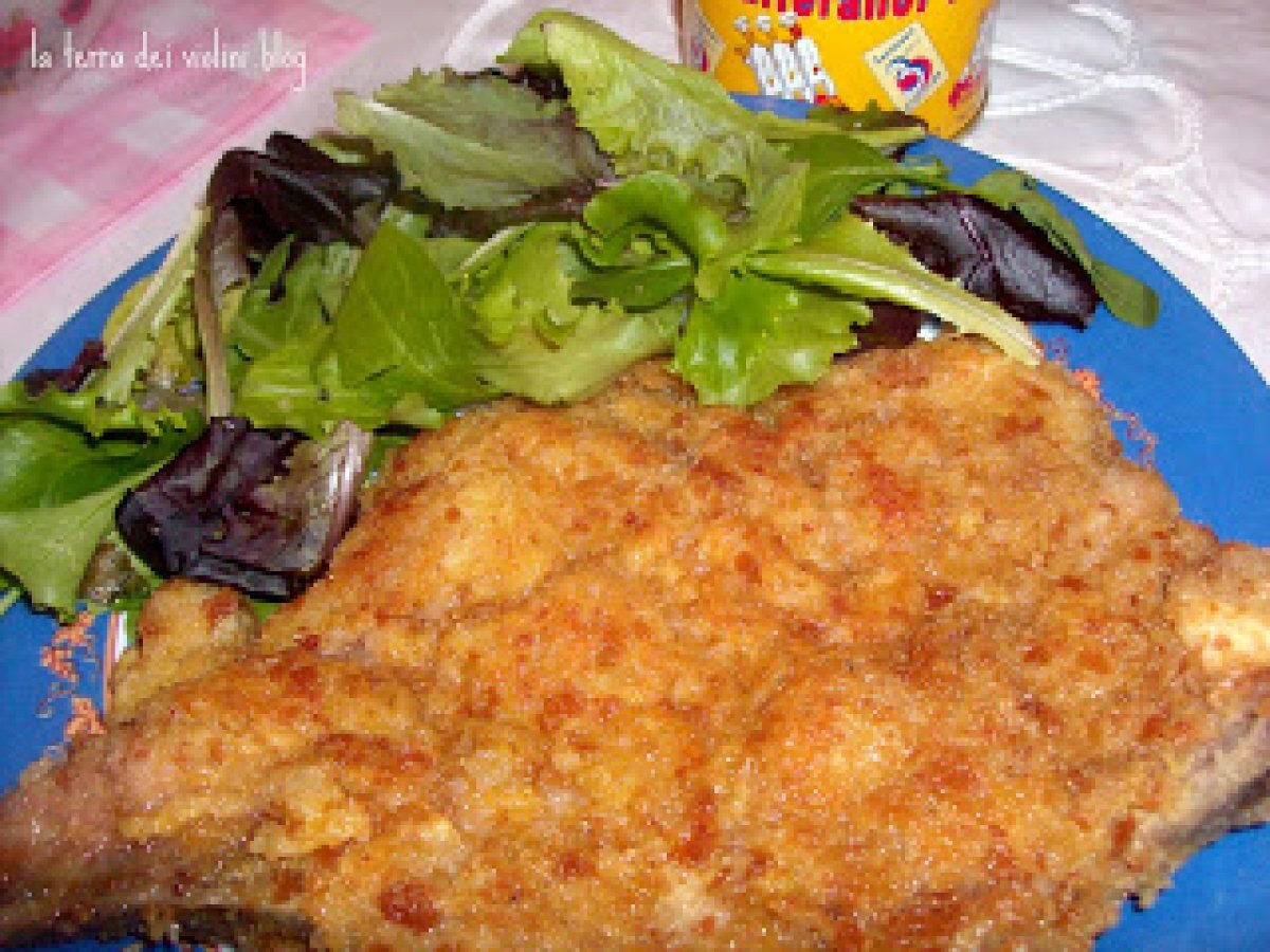 Cotoletta allo zafferano