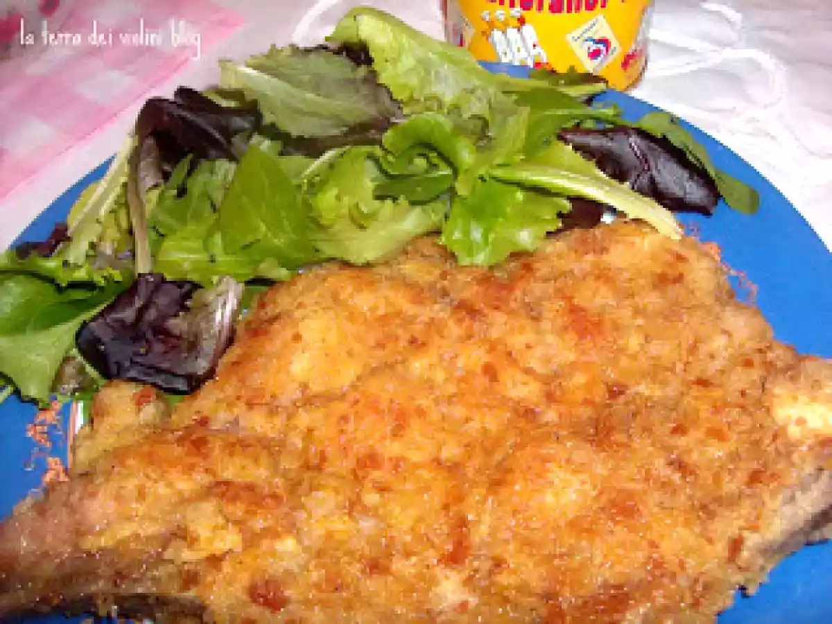 Cotoletta allo zafferano