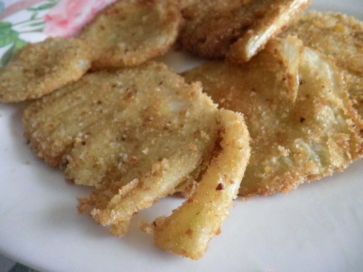 Cotolette di finocchio fritte e croccanti - foto 5