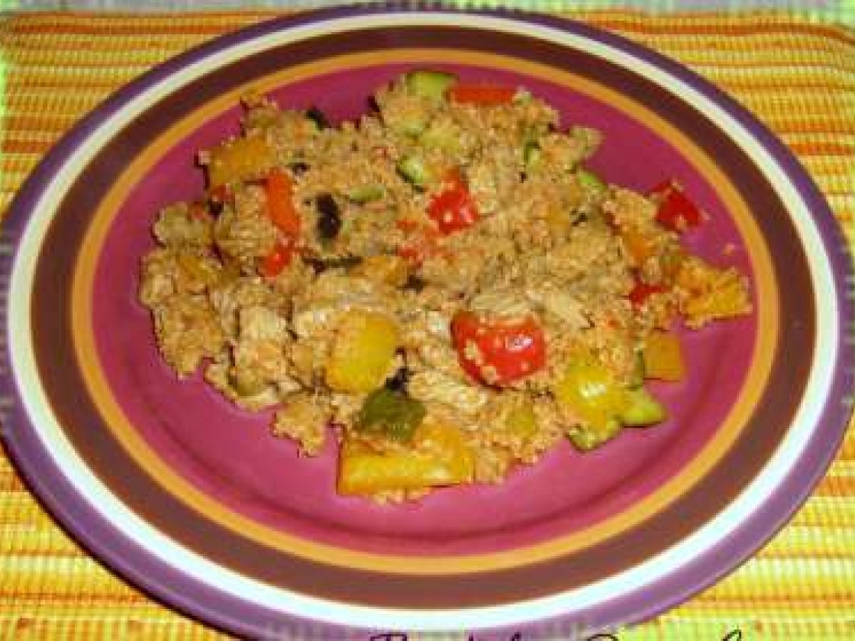 COUS COUS con POLLO e VERDURE - foto 2