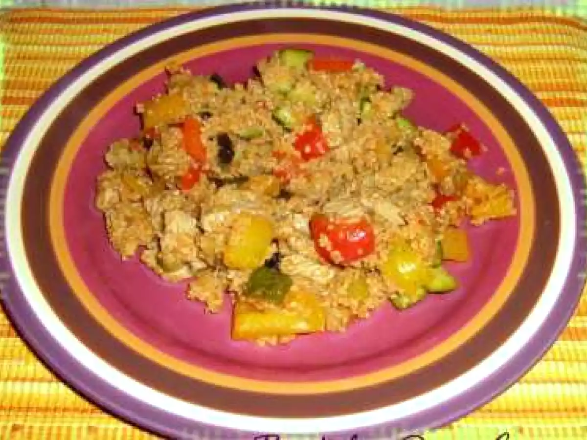 COUS COUS con POLLO e VERDURE - foto 2