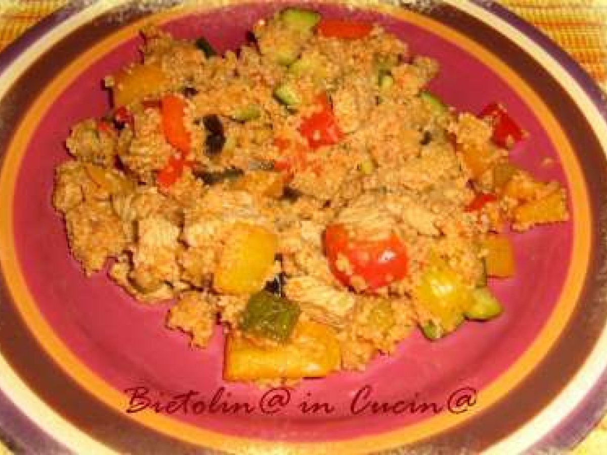 COUS COUS con POLLO e VERDURE - foto 3