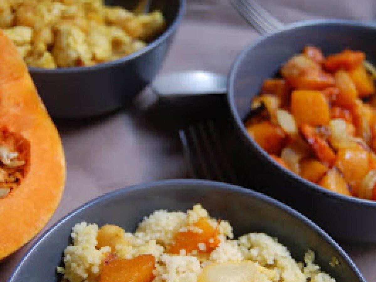 Cous cous con pollo e zucca