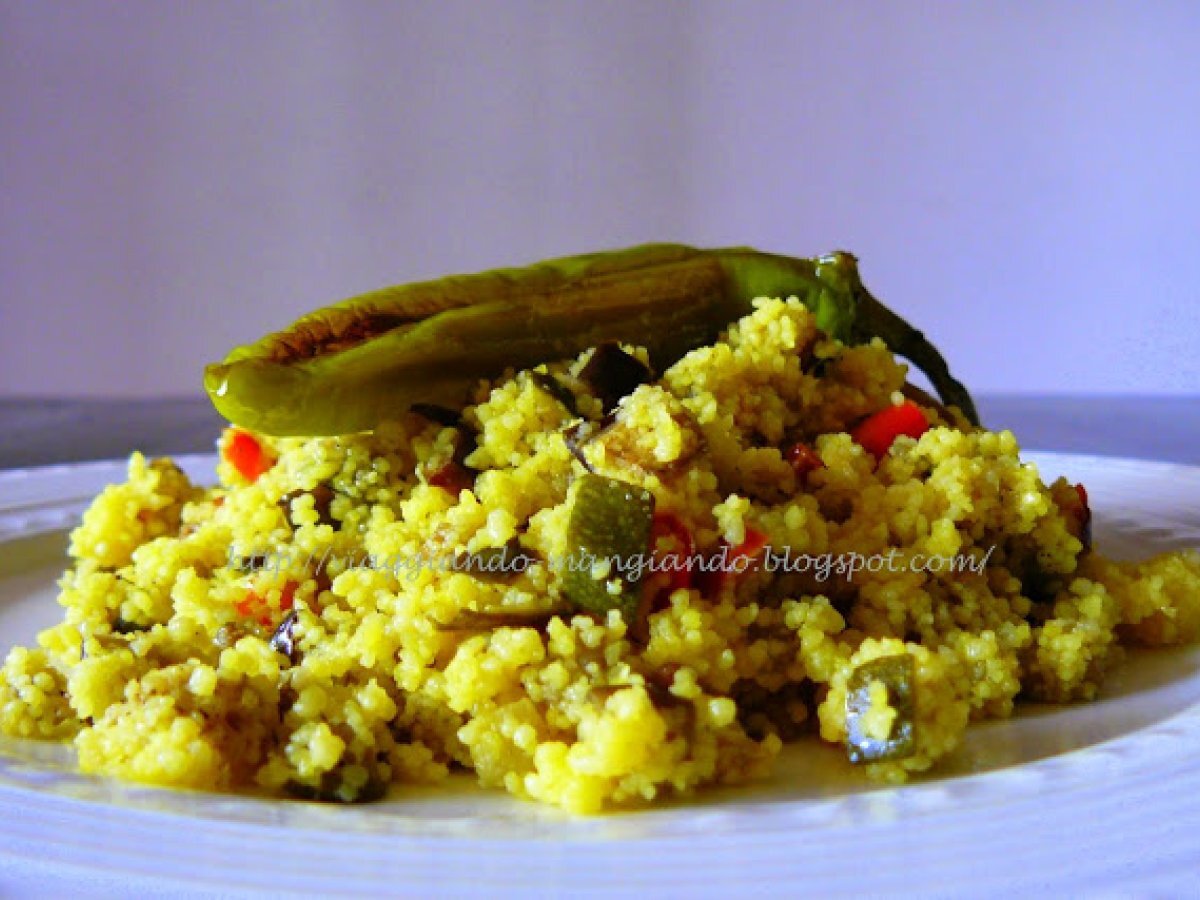 COUS COUS CON VERDURE PICCANTI