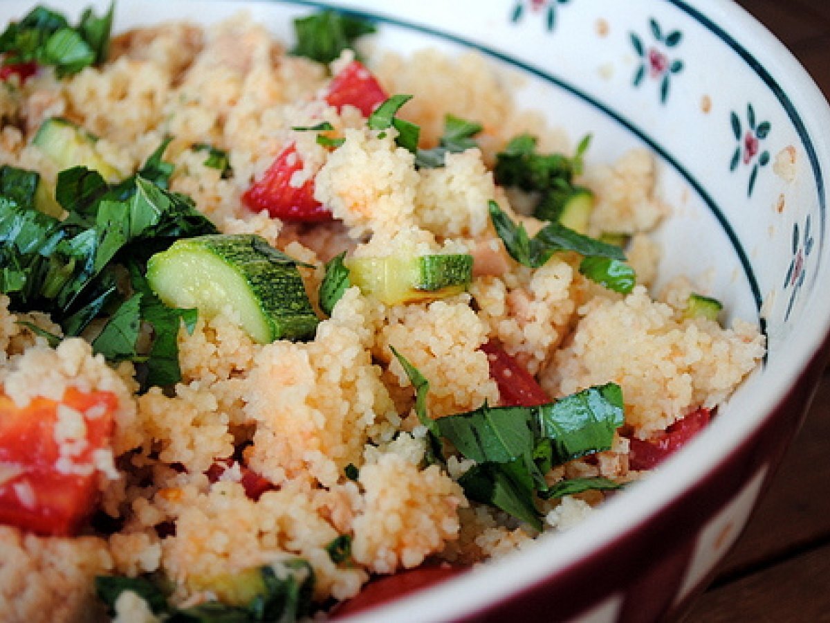 Cous cous con zucchine e tonno - foto 2