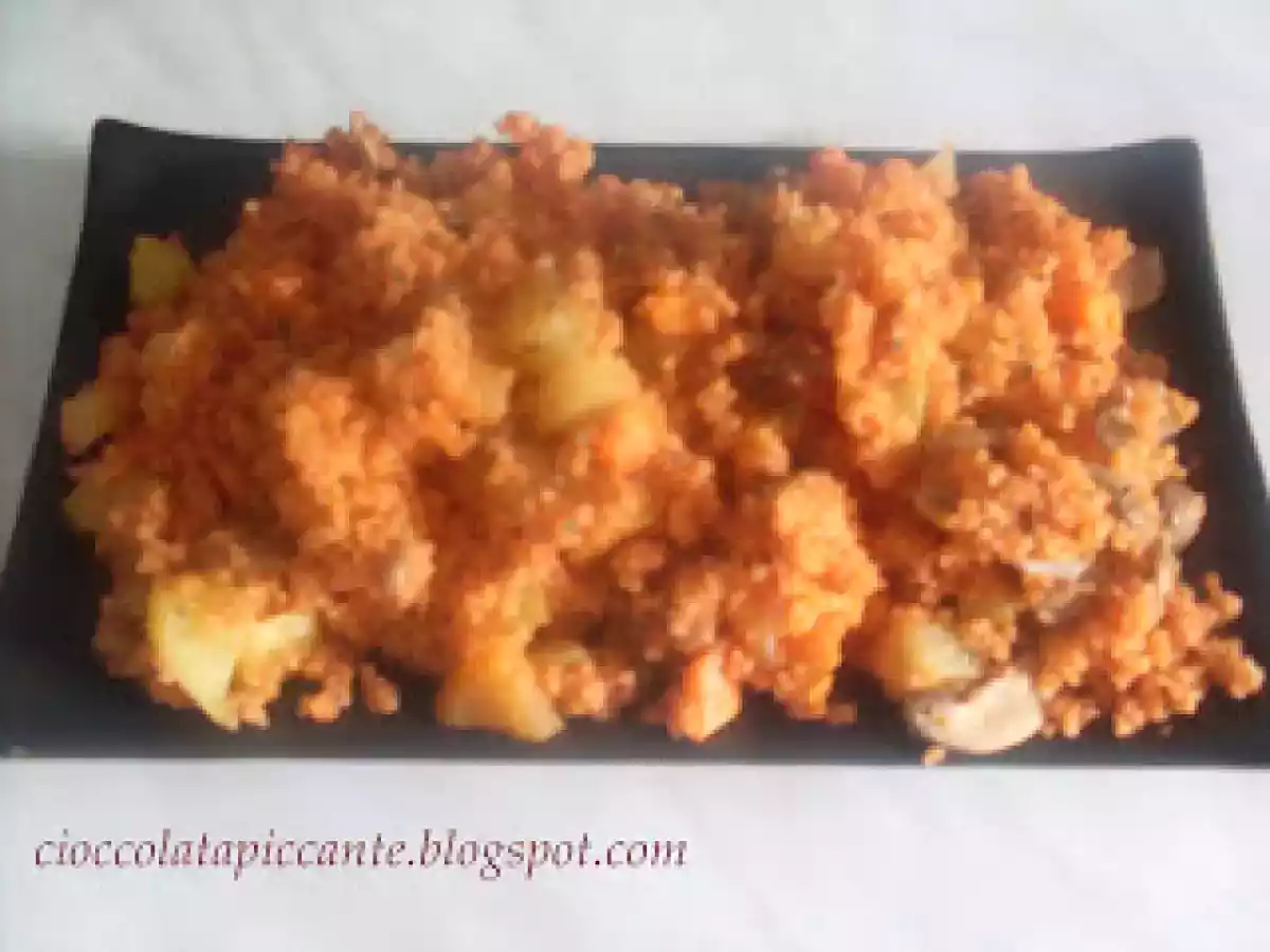 CousCous funghi e verdure (piccante)