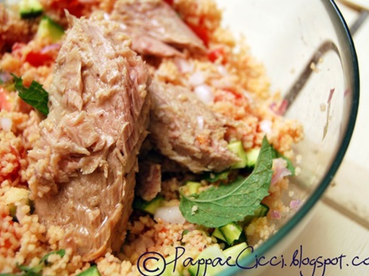 Couscous, pomodori, cipolle di tropea e filetti di tonno Angelo Parodi - foto 2