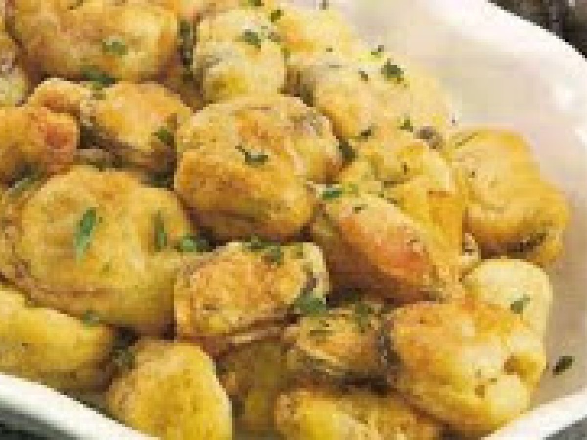Cozze in pastella