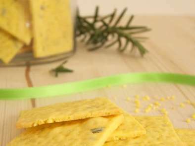 Crackers di farina di mais, rosmarino e miglio - foto 2