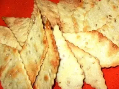 Crackers fatti in casa