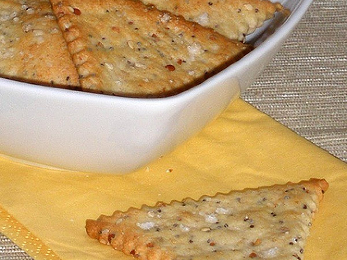 Crackers veloci multicereali