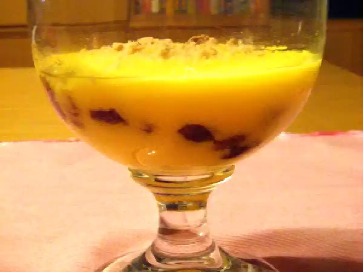 Crema al prosecco in coppette