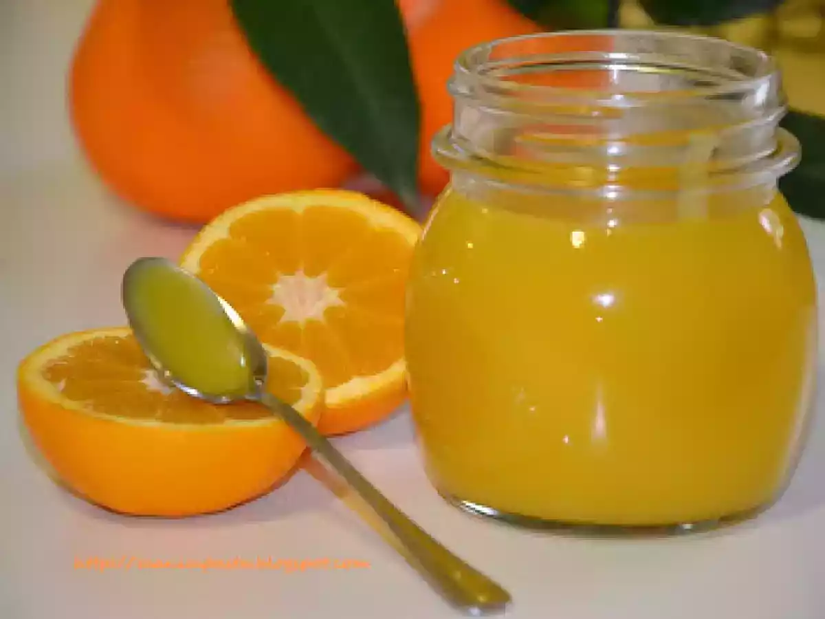 Crema All'Arancia Senza Uova E Burro