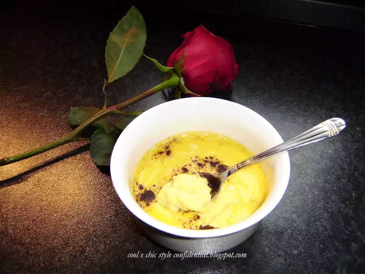 Crema cotta all'arancia & pimento di giamaica