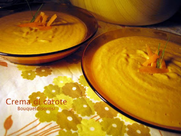 CREMA DI CAROTE e ARANCE