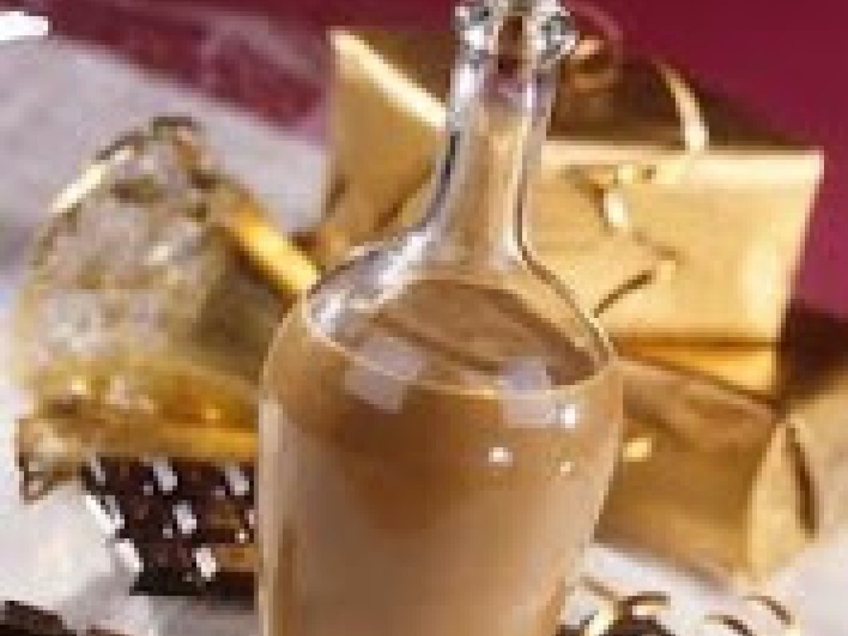 Crema di liquore al cacao e vaniglia