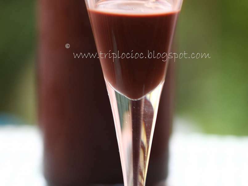 Crema di liquore al cioccolato fondente - foto 2