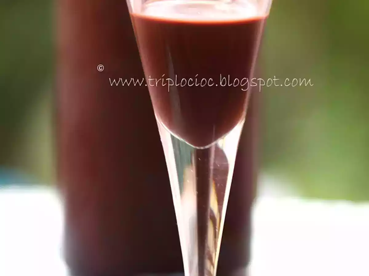 Crema di liquore al cioccolato fondente - foto 2