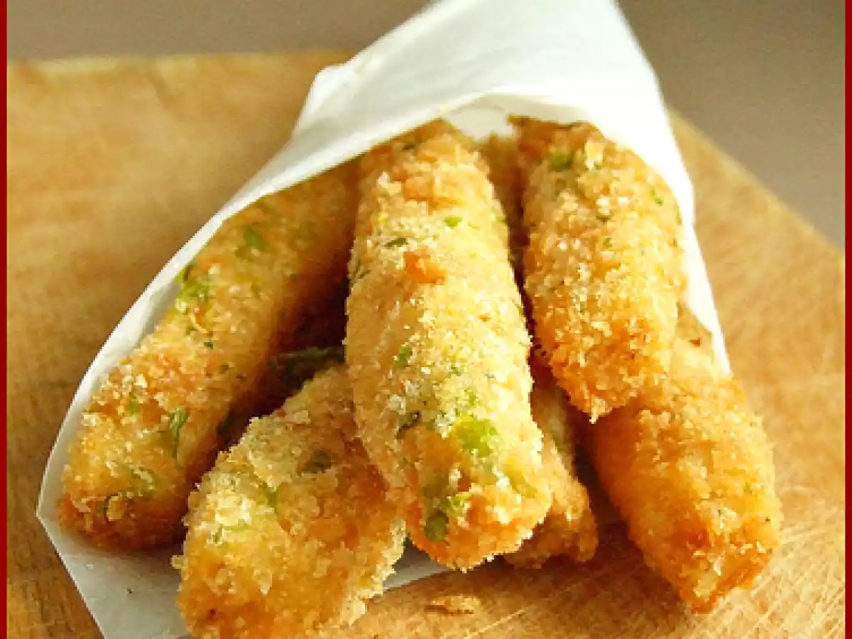 Crema di pane tostato con chips di sedano rapa e funghi porcini - foto 3