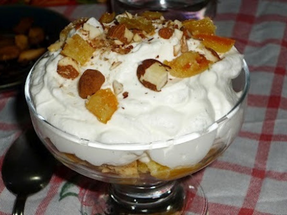 Crema di ricotta e arance