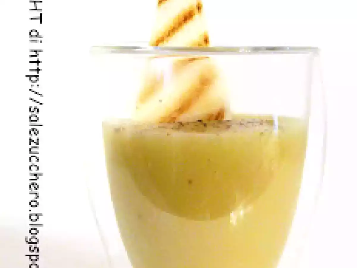 Crema di topinambur, patate e porri