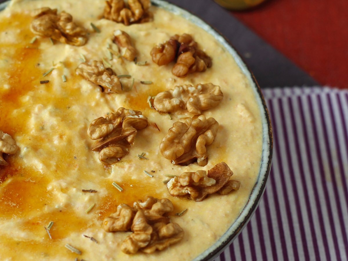 Crema di zucca, feta e miele - foto 2