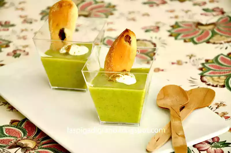 Crema di zucchine al curry