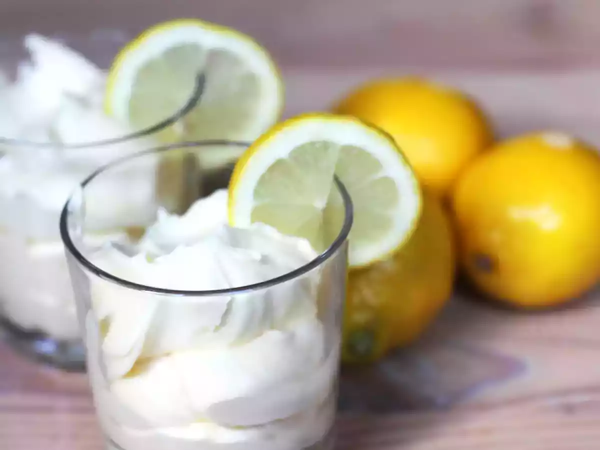 Crema fredda al limone