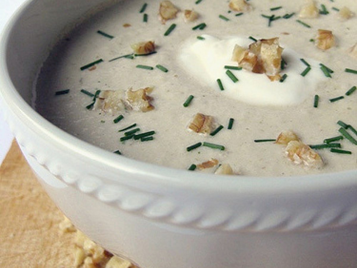 Crema fredda di cetrioli con yogurt e noci, foto 2