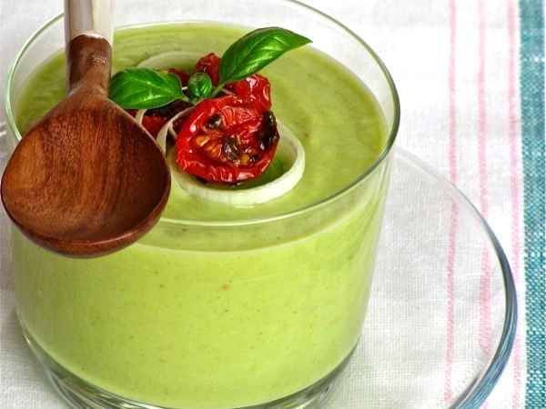 CREMA FREDDA DI ZUCCHINE E PORRI, foto 2