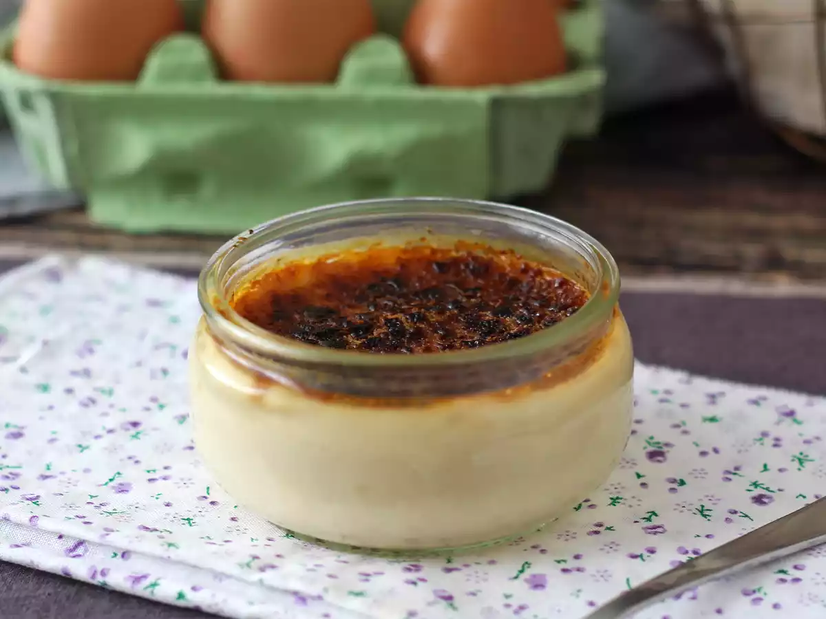 Crème brulée con la friggitrice ad aria - foto 3
