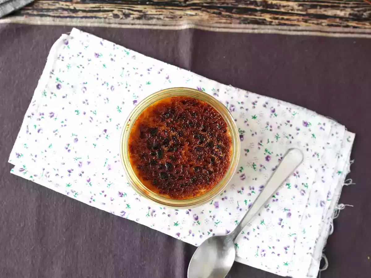 Crème brulée con la friggitrice ad aria - foto 4