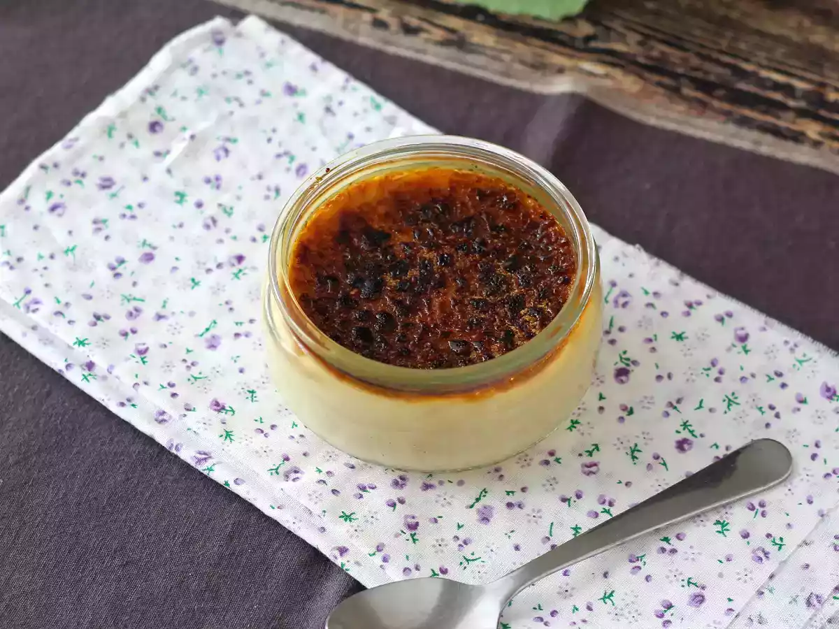 Crème brulée con la friggitrice ad aria - foto 5