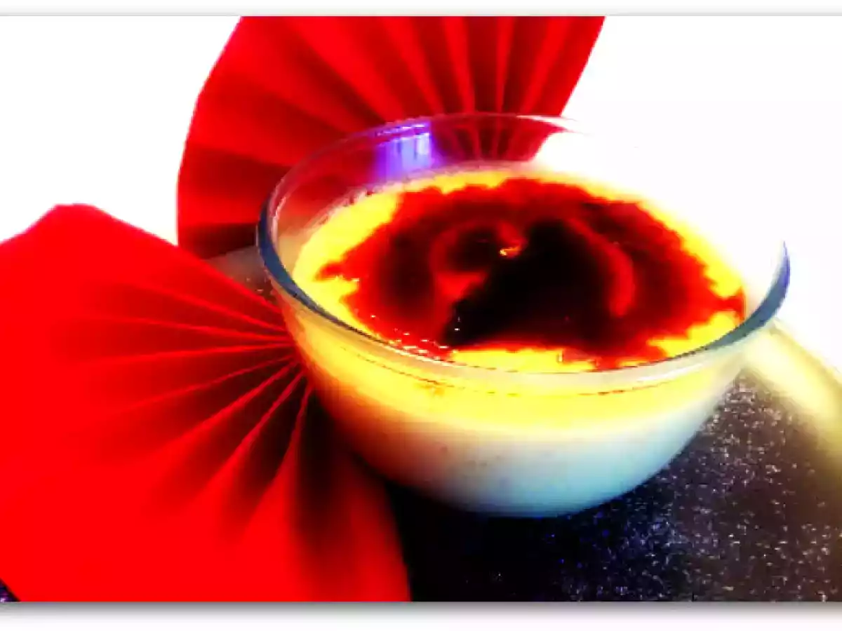 Creme Caramel in pentola a pressione