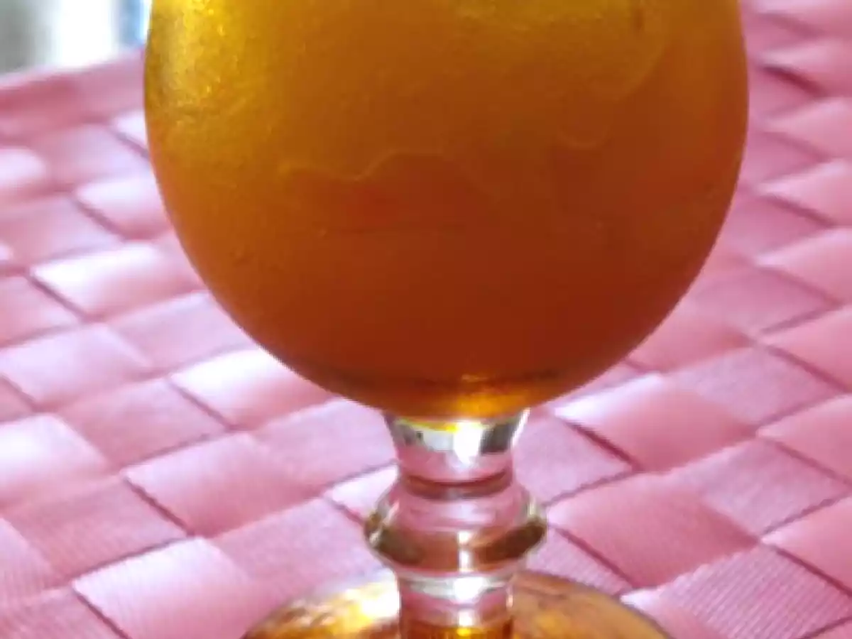 Cremolato alla pesca