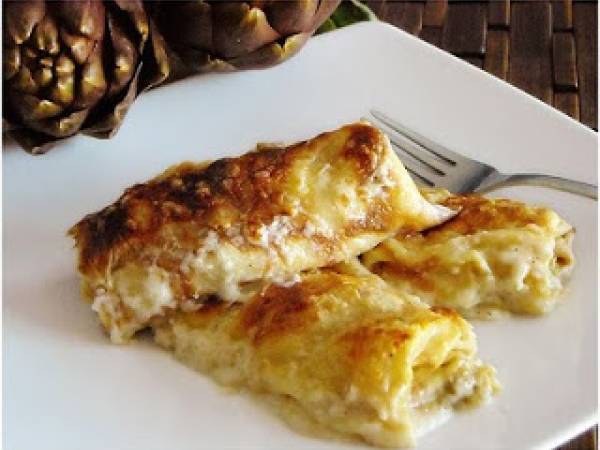 Crepes ai carciofi