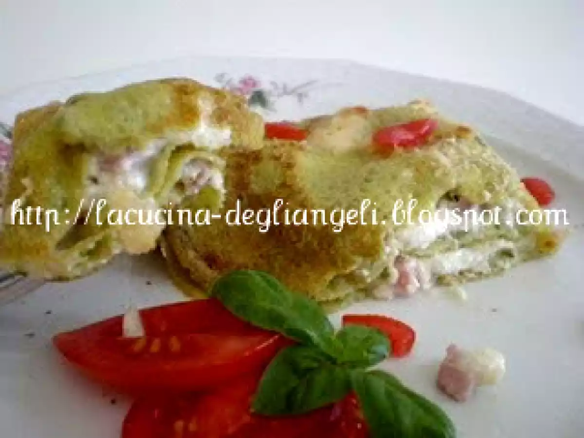 Crèpes al pesto con ripieno gustoso - foto 3