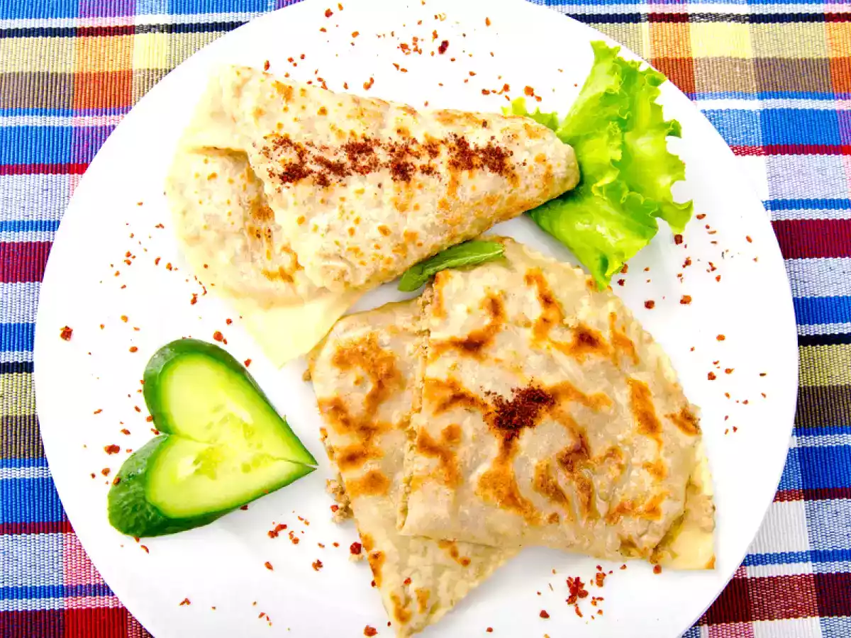 Crepes alla borragine